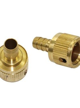 1/2 Inch Barbed Copper Garden Water Quick Connectors Homebre