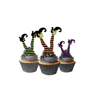 Witch Cup Feet cake Shoes Fun Boots Witches Set 37Pcs