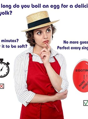 Kitchen Time Timer Perfect Egg Changing Color Eggtimer Resin