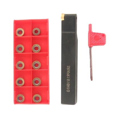 SRAPR1616H10 DIY Hard Alloy Turning Tool Set WIth Carbide In