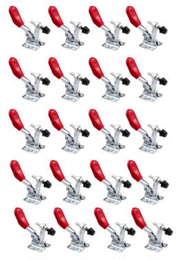 20Pc GH-201A Horizontal Toggle Clamp Quick-Release Toggle Cl