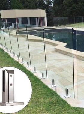 Spigots Stairs Swimming Pool Spigot Glass Metal Polish Clip