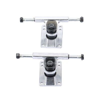 2Pc Skateboard Trucks Aluminium Alloy 95A Bushing 3.25 INCH