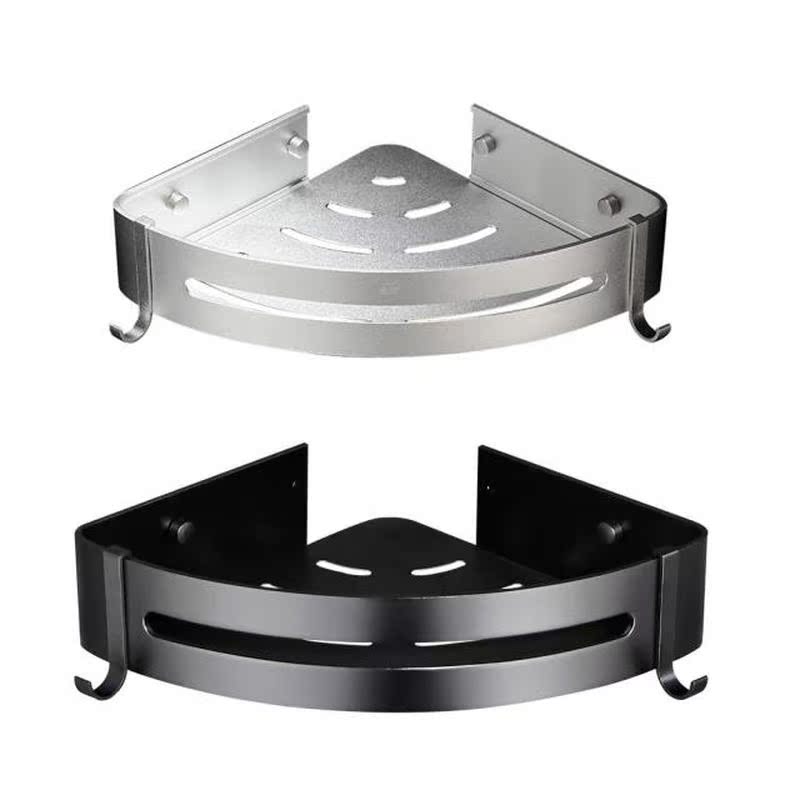 Aluminum Corner Shelf Bathroom Accessories Organizer Toilet