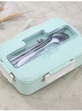 Leakproof Lunch Box Separate Compartments Children School Be