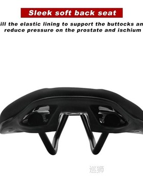 Bicycle Saddle Seat Road Steel Rails Mountain Bike Cushion F