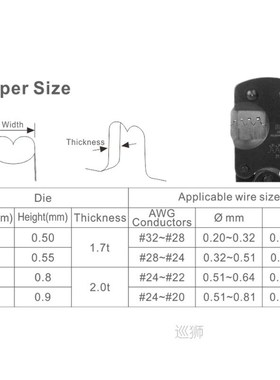 IWS-3220 Plier 310PCS Dupont Terminal Kit Micro Connectors P