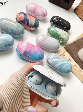 Samsung Galaxy Buds Plus Agate Marble Earphone Case Wireless