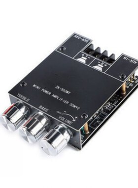 ZK-502MT 2*50W Bluetooth Subwoofer Amplifier Board 2.0 Chann