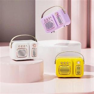 Vintage Subwoofer Speaker Portable Desk Decoration