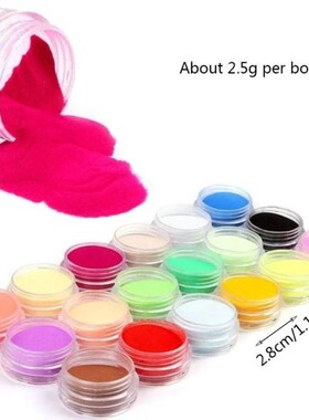 18 Pcs/set DIY Epoxy Crafts Making Tools Shiny Powder Lumino