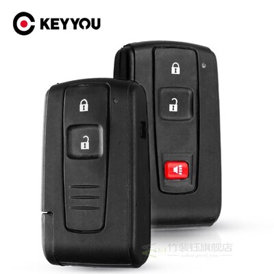 2/3 Button Remote Smart Car Key Cover For Toyota Prius 2004