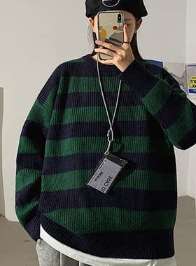 Winter Sweater Women Pullovers Casual Green Knitted Sweater