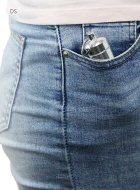 Alloy Mini Pill Box Portable Keychain Pill Case Waterproof