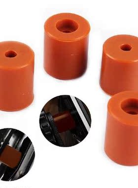 4Pcs/Set Hot Bed Silicone Insulated Dampers Buffers Tube