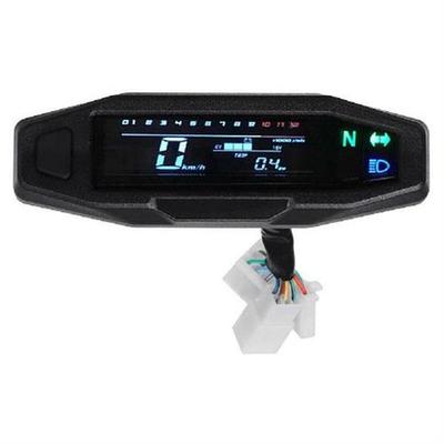 Universal Motorcycle LCD Digital Speed Meter Mini Odometer