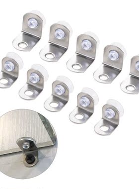 12 Pcs 5mm Shelves Separat Fixed Cabinet Cupboard Glass Brac