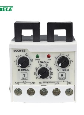 EOCR-SS thermal overload motor protector relay