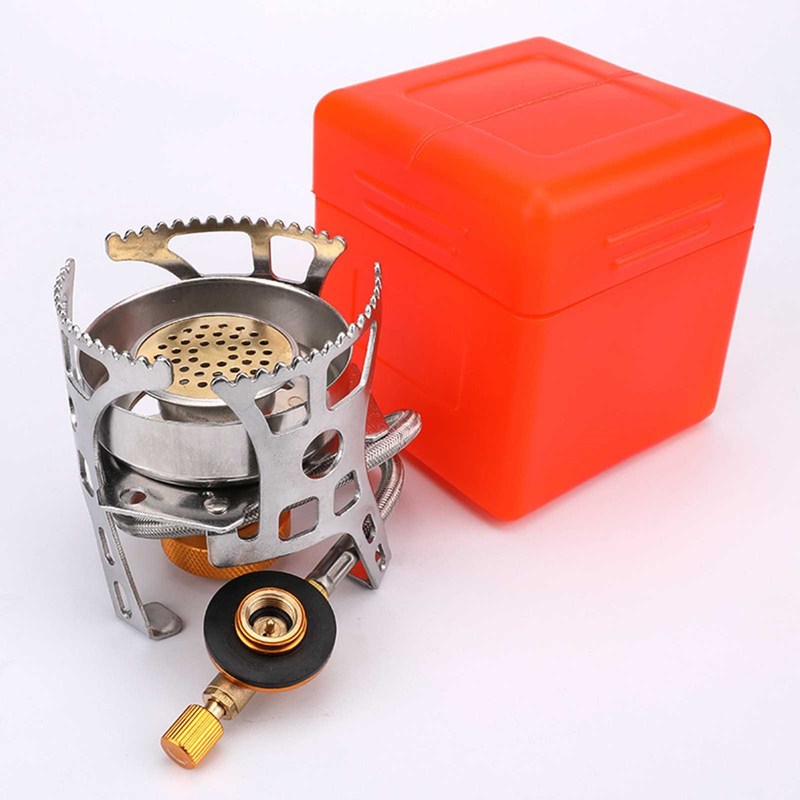 Outdoor Gas Stove Camping Gas Burner Portable Folding Stoves