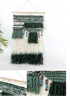 Nordic Bohemia Style Wool Tapestry Tasteful Hand weave Wall