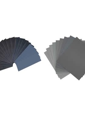 39 Pcs 120 to 3000 Grit Wet Dry Sandpaper Assortment 9X3.6 I
