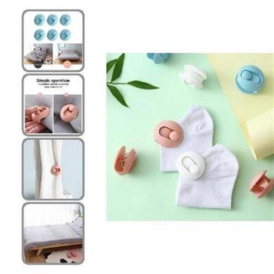 6Pcs Practical Bed Sheet Grippers Quilt Clamps Eco-Friendly