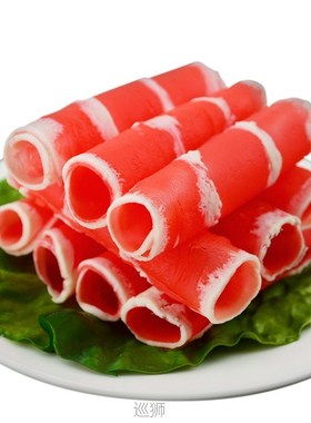 Simulation mutton roll fake beef roll food model hotel hot p