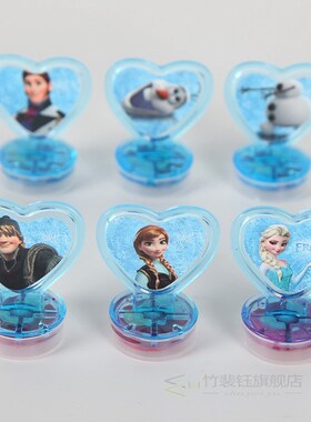 6pcs  Frozen Elsa Princess Seal Stamper Teacher Stamp Set Cr
