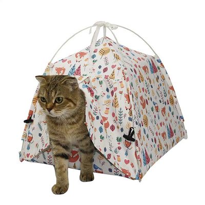 Cat Tent Bed Cat House Bed Portable Pet Teepee Bed Cat Beds