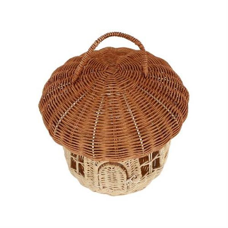 Foraging Basket Veggie Tray Toy Storage Basket Straw