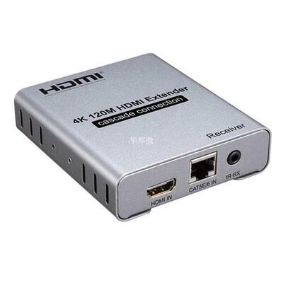 4K HDMI extender over cat5e/6 cable up to 120m with HDMI IR