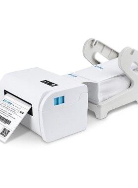 Thermal shipping Label Barcode sticker Printer 4inch USB Blu