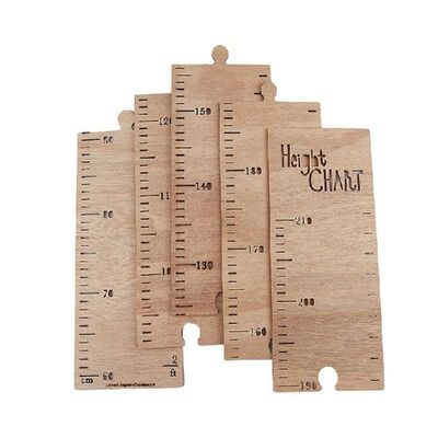 Nordic Wooden Kids Height Growth Chart Ruler Baby Children