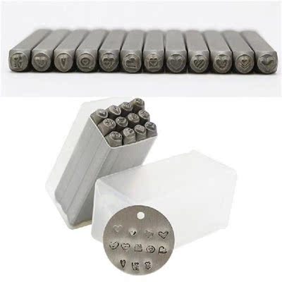 Heart Pattern Metal Punch Stamp Stamping Press Tool Steel