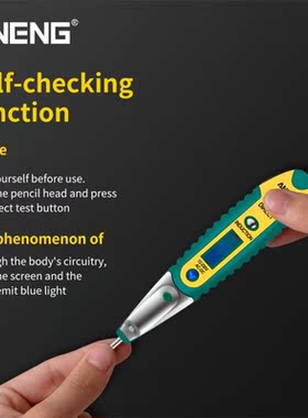 Testing Pen VD700 AC/DC 12-250V Voltage Test Pen Voltage Tes