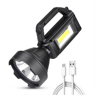 Flashlight USB Rechargeable Torch Long-range Adjustable