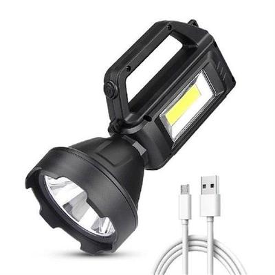 Flashlight USB Rechargeable Torch Long-range Adjustable