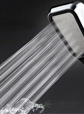 300 Tiny Holes Pressure Shower Head Water Booster Saving Squ