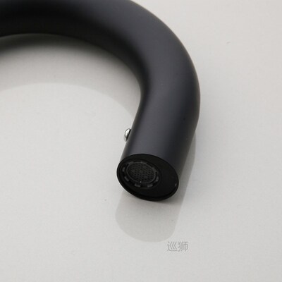 Matte Black Hand Touch Tap Automatic Inflated Sensor Faucet