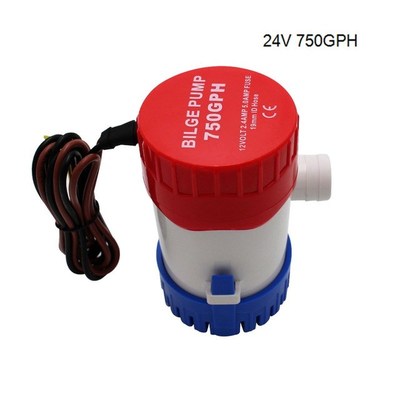 Bilge Pump Water 1100gph 750gph 500gph 350gph 12v 24v  Float