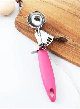 Stainless Steel Fruit Ice Ball Spoon Fruit Spoon Watermelon