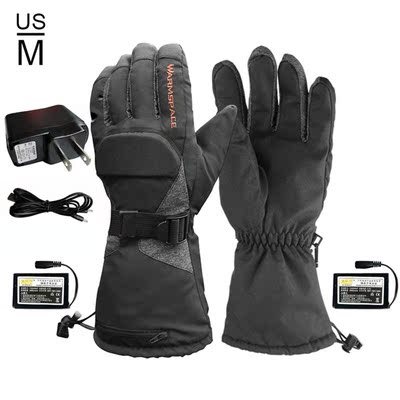 Motorcycle Heated-Gloves Lithium-Battery Waterproof Riding S