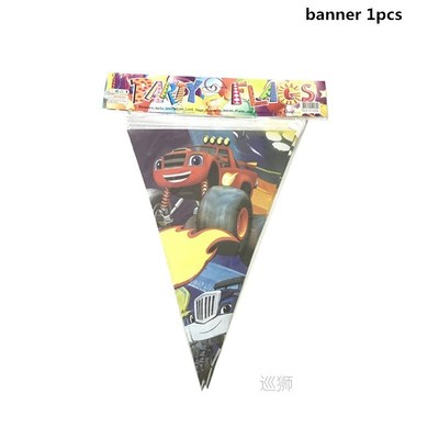 56pcs-120pcs/lot Blaze Machines Car Theme Party Dec Tablewar