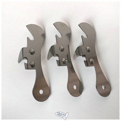 1Pc Stainless Steel Manual Can Opener Comfort Good Grip Tin