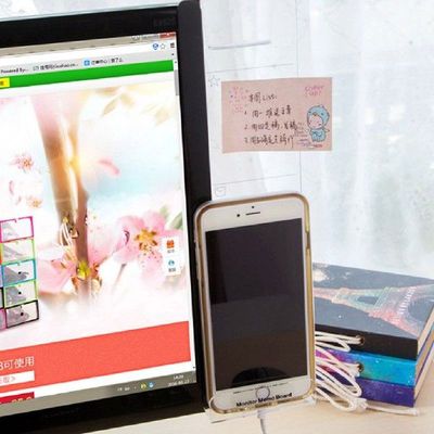 Computer Monitor Screen Memo Board Pads Side Panel Sticky