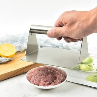 Stainless Steel Burger Press Steak Press Professional