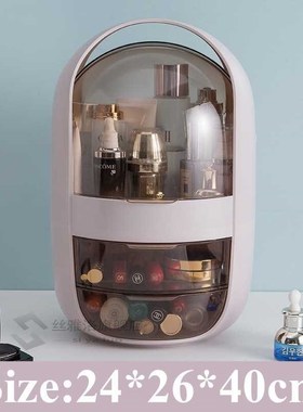 Creative Desktop Organizer Transparent Cosmetic Storage Box