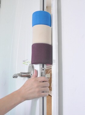 2pcs New Jammer Door Stopper holder wall protector door bump