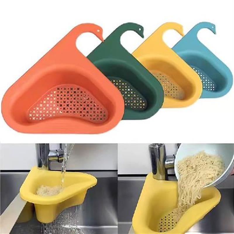 Kitchen Leftover Sink Strainer Sink Swan Drain Basket