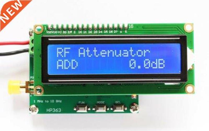 1MHz～10GHz -50～0dBm RF power meter Can set RF Power Attenu